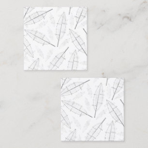 ein schwarzer Rahmen mit weißem Hintergrund mit Li Telefonnummerkarte