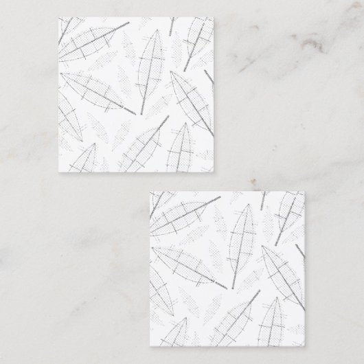 ein schwarzer Rahmen mit weißem Hintergrund mit Li Telefonnummerkarte (Vorne/Hinten)