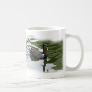 Ein Schwarzer Schwan,天鹅 Kaffeetasse