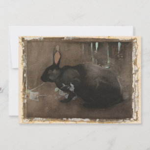 Ein schwarzes Kaninchen Joseph Crawhall