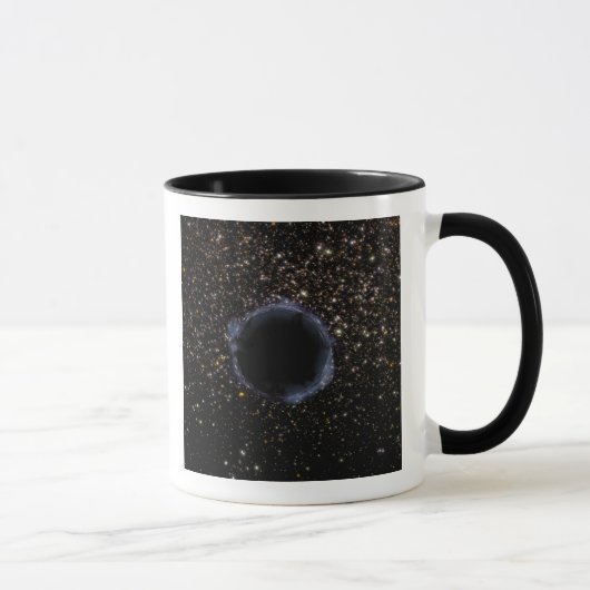 Ein schwarzes Loch in einem globalen Cluster Tasse (Rechts)
