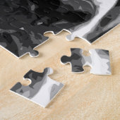 Ein Schwarzweiss-Bernhardiner Puzzle (Seite)