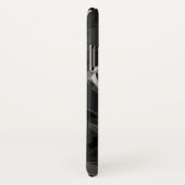 Ein Schwarzweiss-Boston-Terrier Case-Mate iPhone Hülle (Hinten/Rechts)