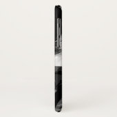 Ein Schwarzweiss-Boston-Terrier Case-Mate iPhone Hülle (Hinten/Links)