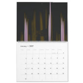 ein Schwarzweiß-Foto eines Gebäude Kalender (Jan 2027)