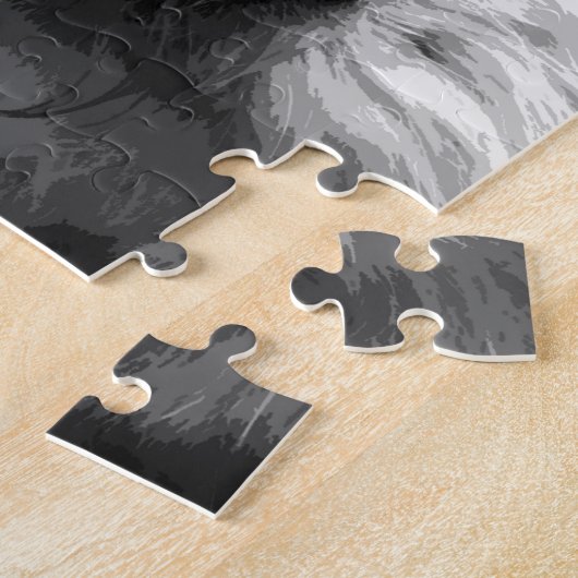 Ein Schwarzweiss-maltesisches Puzzle (Seite)