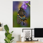 Ein Schwefel-Schmetterling Poster (Heimbüro)