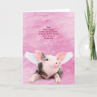 Ein Schweine glaubt Karte