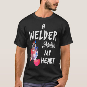Ein Schweißer schmolz mein Herz in Liebe A5ltw T-Shirt