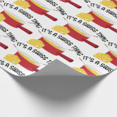 Ein Schweizer Ding Geschenkpapier (Ecke)