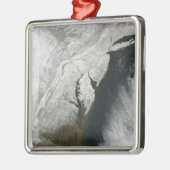 Ein schwerer Wintersturm 2 Ornament Aus Metall (Links)