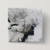 Ein schwerer Wintersturm Button (Vorderseite)