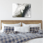 Ein schwerer Wintersturm Leinwanddruck (Insitu (Schlafzimmer))