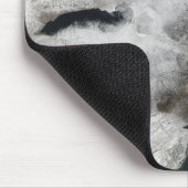 Ein schwerer Wintersturm Mousepad (Ecke)