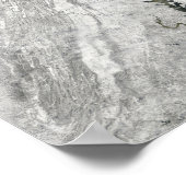 Ein schwerer Wintersturm Poster (Ecke)