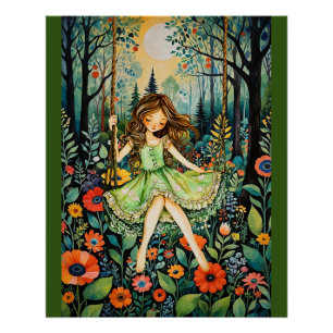 Ein Schwung in der Natur jagt die Blues weg Poster
