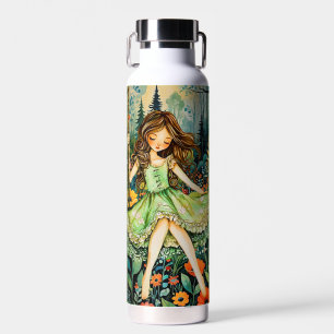 Ein Schwung in der Natur jagt die Blues weg Trinkflasche