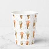 Ein Scoop Wonder Cup Pappbecher (Rückseite)