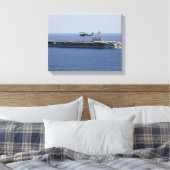Ein Seahawk-Hubschrauber mit MH-60er Leinwanddruck (Insitu (Schlafzimmer))