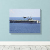 Ein Seahawk-Hubschrauber mit MH-60er Leinwanddruck (Insitu (Holzboden))