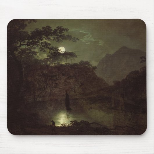 Ein See durch Mondschein, c.1780-82 (Öl auf Mousepad (Vorne)