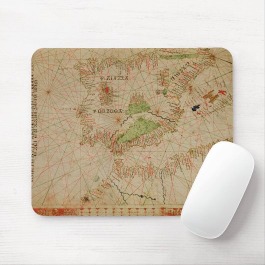 Ein Seeatlas Mousepad (Mit Mouse)