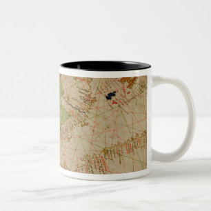 Ein Seeatlas Zweifarbige Tasse