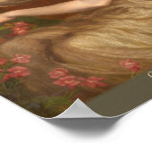 Ein Seeblick von Dante Gabriel Rossetti CC0047 Poster (Ecke)