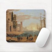Ein Seehafen, 1639 Mousepad (Mit Mouse)