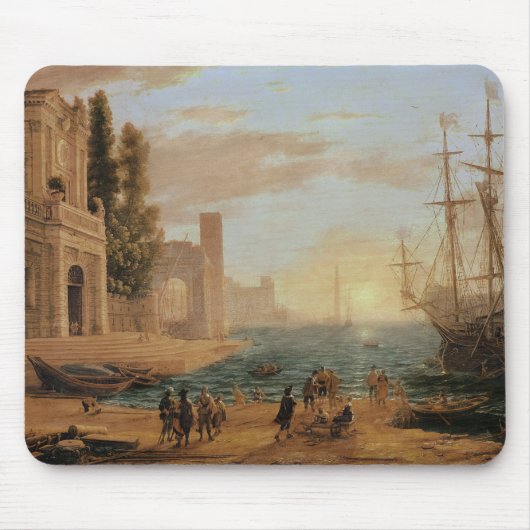 Ein Seehafen, 1639 Mousepad (Vorne)