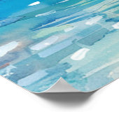 Ein Seehafen Poster (Ecke)