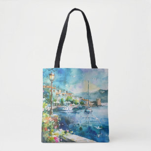 Ein Seehafen Tasche