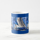 Ein Seemann ist ein Künstler und sein Medium der W Kaffeetasse (Mittel)