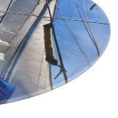 Ein Seemann ist ein Künstler und sein Medium der W Schneidebrett (Ecke)