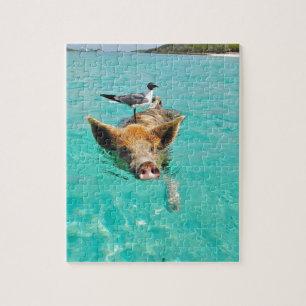 Ein Seemann und ein Schwein Puzzle