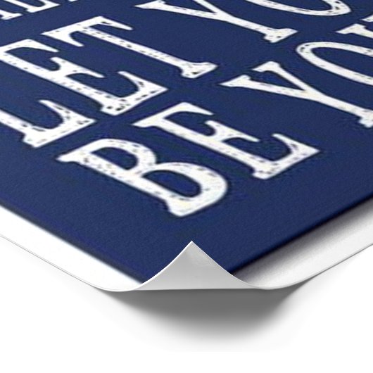 Ein Seemannsführer Poster (Ecke)