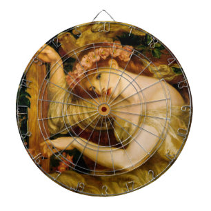 Ein Seenzauber (von Dante Gabriel Rossetti) Dartscheibe