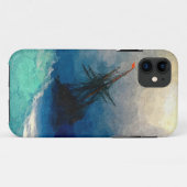 Ein Segelschiff in einem Sturm Case-Mate iPhone Hülle (Rückseite (Horizontal))
