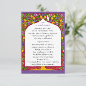 Ein Segen für Pfleger/ eine Flachkarte Dankeskarte (Stehend Vorderseite)