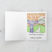 Ein Segen in deiner Zeit des Ärgers Karte (Innenseite)