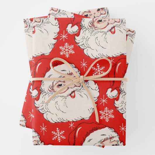 Ein sehr altmodisches Weihnachtsgeschirr Geschenkpapier Set (Beispiel)