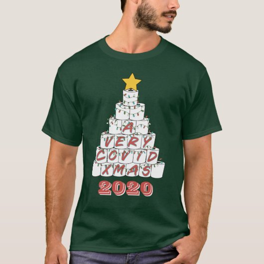 Ein sehr begehrter Weihnachtsmann 2020 Toilettenpa T-Shirt (Vorderseite)