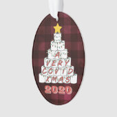 Ein sehr begehrter Xmas Funny 2020 Toilettenpapier Ornament (Vorderseite)