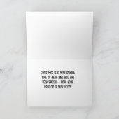 EIN "SEHR BESONDERER URLAUB" IST DER WUNSCH FÜR "S KARTE (Innenseite)