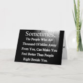 EIN SEHR BESTER FREUNDTAG KARTE (Vorderseite)