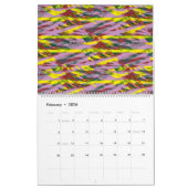 ein sehr buntes Muster mit viel unterschiedlichem Kalender (Feb 2026)