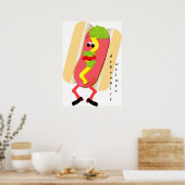 ein sehr debonares Weiner-Poster Poster (Küche)