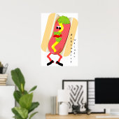 ein sehr debonares Weiner-Poster Poster (Heimbüro)