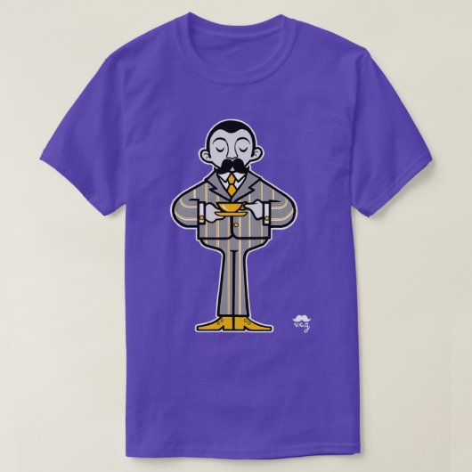 Ein sehr englischer Gent T-Shirt (Design vorne)
