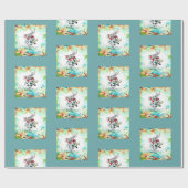 Ein sehr erfreulicher Geburtstag Geschenkpapier (Flach)